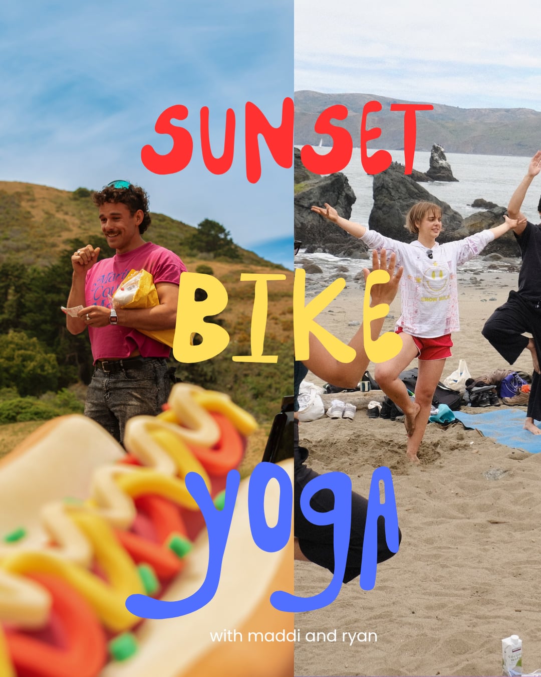 Sunset / Bike / Yoga with Ryan